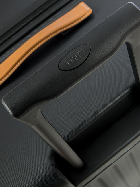 CAPRI Medium size trunk trolley Black - Rigid Trolley Cases