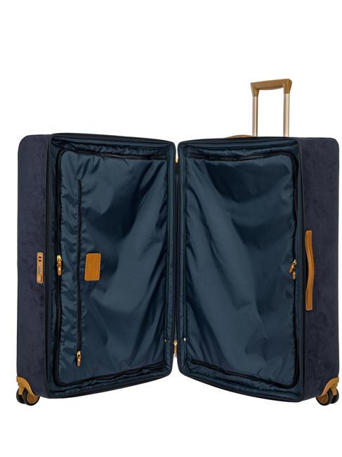 LIFE Extra large size trolley blue - Semi-rigid Trolley Cases