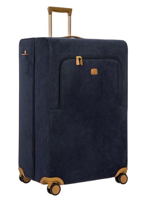LIFE Extra large size trolley blue - Semi-rigid Trolley Cases