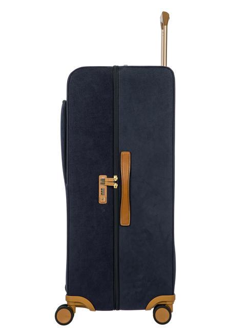 LIFE Extra large size trolley blue - Semi-rigid Trolley Cases