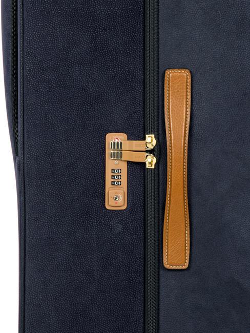 LIFE Extra large size trolley blue - Semi-rigid Trolley Cases