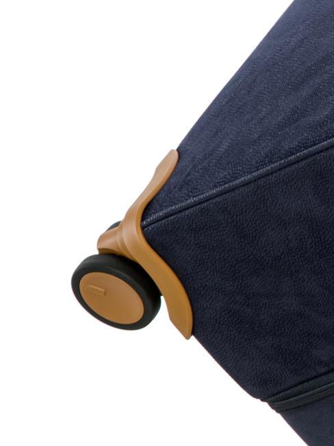 LIFE Extra large size trolley blue - Semi-rigid Trolley Cases