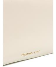 TOSCA BLU GAIA Leather handbag ivory white - Women’s Bags - 3