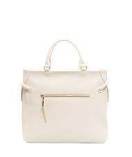 TOSCA BLU GAIA Leather handbag ivory white - Women’s Bags - 4