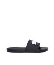 TOMMY HILFIGER TOMMY JEANS Pool Slide Rubber slippers BLACK - Men&rsquo;s shoes - 3