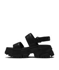 TIMBERLAND ADLEY WAY 2 BAND Leather sandal Jetblack - Women’s shoes - 3
