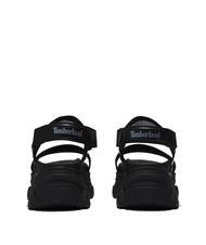 TIMBERLAND ADLEY WAY 2 BAND Leather sandal Jetblack - Women’s shoes - 4