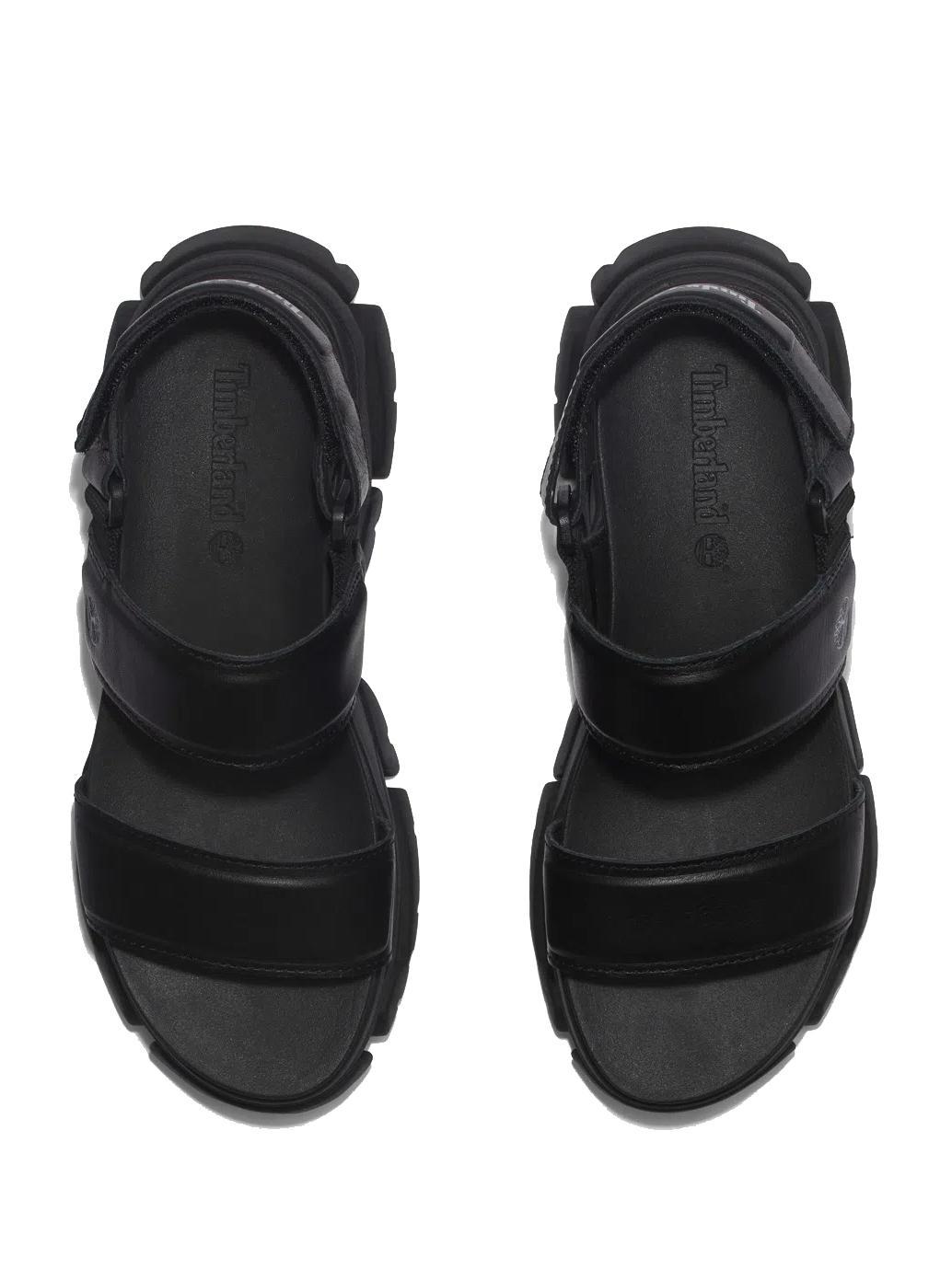 Timberland Adley Way 2 Band Leather Sandal Jetblack Buy At