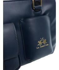 LA MARTINA DIANA Tote bag with front pocket blue - Women&rsquo;s Bags - 3