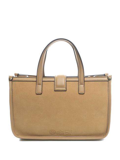 GISELA Satchel bag with buckle beige - Women&rsquo;s Bags