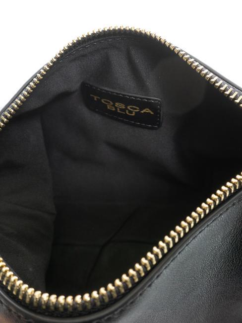 GAIA Shoulder bag in leather Black - Women&rsquo;s Bags