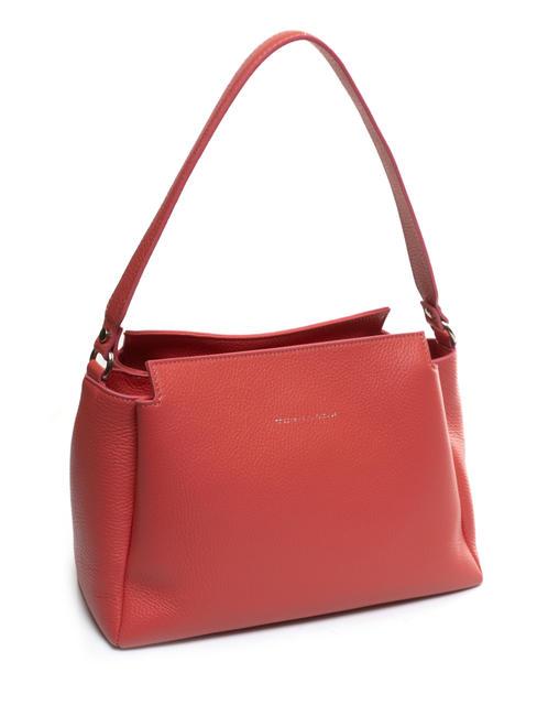 BETSY Leather shoulder bag fuchsia - Women&rsquo;s Bags