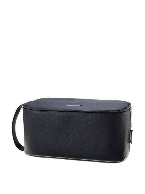 SAFFIANO Beauty with cuff black - Beauty Case