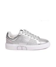 TWINSET PRINT OVAL T Laminated leather sneaker silver - Women&rsquo;s shoes - 2