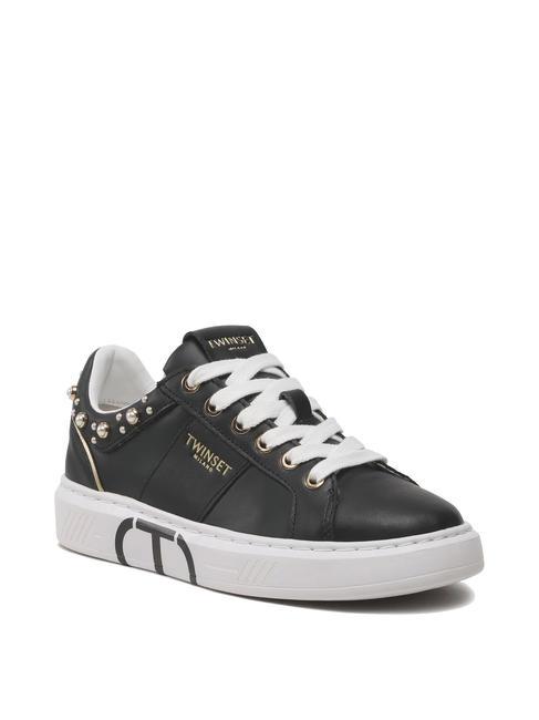 PEARLS Sneakers with beads black - Women&rsquo;s shoes