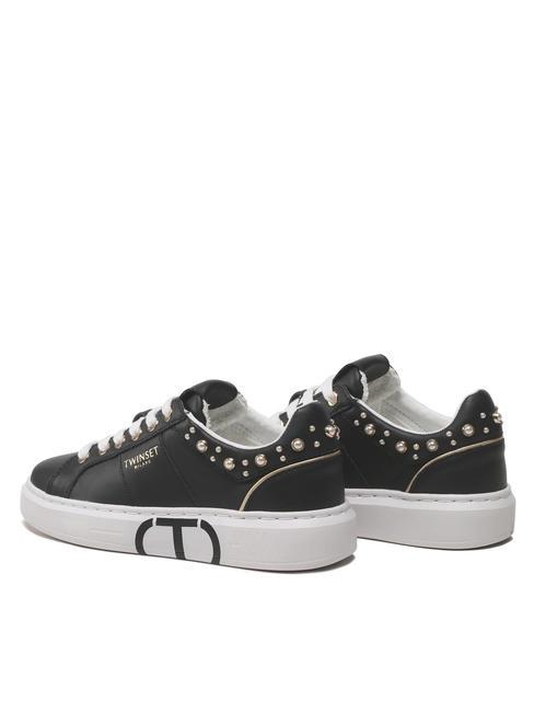 PEARLS Sneakers with beads black - Women&rsquo;s shoes