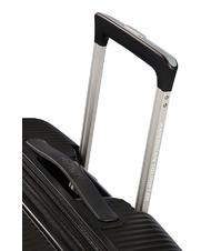 AMERICAN TOURISTER SOUNDBOX SPINNER Medium trolley, expandable bassblack - Rigid Trolley Cases - 3