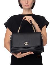 TWINSET TORCHON Handbag with shoulder strap black - Women&rsquo;s Bags - 4