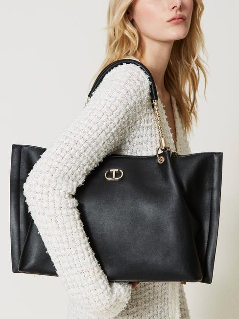 TORCHON Large shopping bag black - Women&rsquo;s Bags