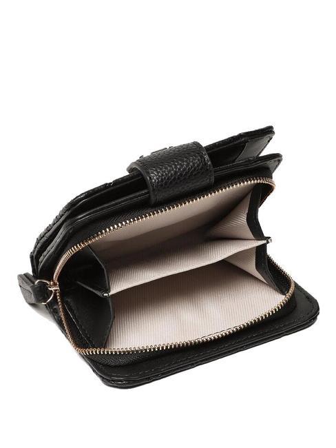 CONTRAST Small flap wallet black - Women&rsquo;s Wallets
