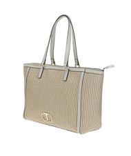 TWINSET INTRECCIO Shoulder shopping bag - Women&rsquo;s Bags