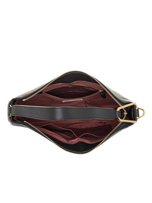 PRISCILLA Shoulder bag, in leather Black - Women&rsquo;s Bags