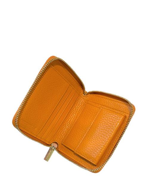 METALLIC SOFT Zip Around Mini Wallet paprika - Women&rsquo;s Wallets