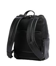 PIQUADRO FINN 14" laptop backpack, in leather - Laptop backpacks