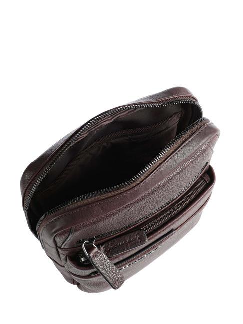 PAAVO iPad Mini bag, in leather MORO - Over-the-shoulder Bags for Men