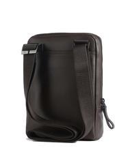 PIQUADRO PAN Small leather purse MORO - Over-the-shoulder Bags for Men - 2