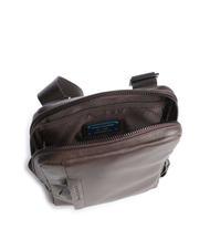 PIQUADRO PAN Small leather purse MORO - Over-the-shoulder Bags for Men - 4
