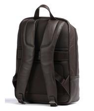 PIQUADRO PAN Leather backpack for 15" pc - Laptop backpacks