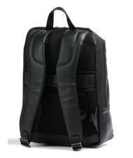 PIQUADRO PAN Leather backpack for 15" pc - Laptop backpacks