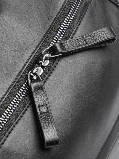 PAN Leather backpack for 15" pc Black - Laptop backpacks