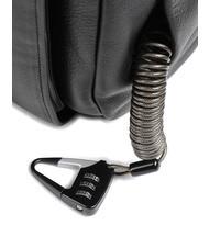 PIQUADRO AKRON Anti-theft leather backpack, 15.6" pc holder Black - Laptop backpacks - 3