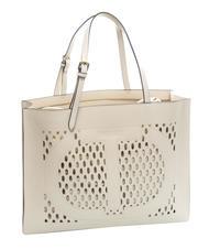 TWINSET WINDOW OVAL T Shopper bag with clutch - Women&rsquo;s Bags