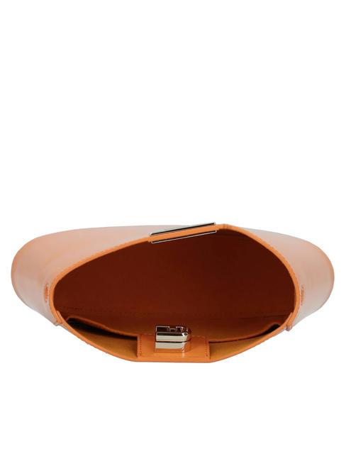 FLEUR Small calf leather shoulder bag marmalade - Women’s Bags