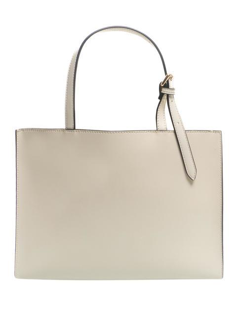 WINDOW OVAL T Transforated shopping bag ivory - Women&rsquo;s Bags