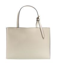 TWINSET WINDOW OVAL T Transforated shopping bag ivory - Women&rsquo;s Bags - 4