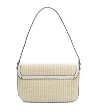 TWINSET INTRECCIO Straw shoulder bag ivory - Women&rsquo;s Bags - 4