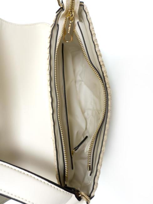 INTRECCIO Straw shoulder bag ivory - Women&rsquo;s Bags