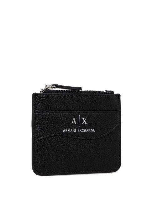 WAVE Card holder with zip Black - Women’s Wallets