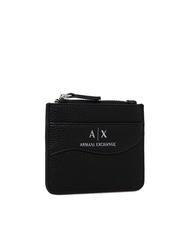 ARMANI EXCHANGE WAVE Card holder with zip - Women’s Wallets