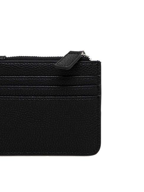 WAVE Card holder with zip Black - Women’s Wallets