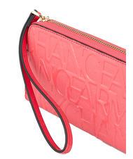 ARMANI EXCHANGE A|X VERNICE LOGO Patent effect wallet highlights - Women&rsquo;s Wallets - 3