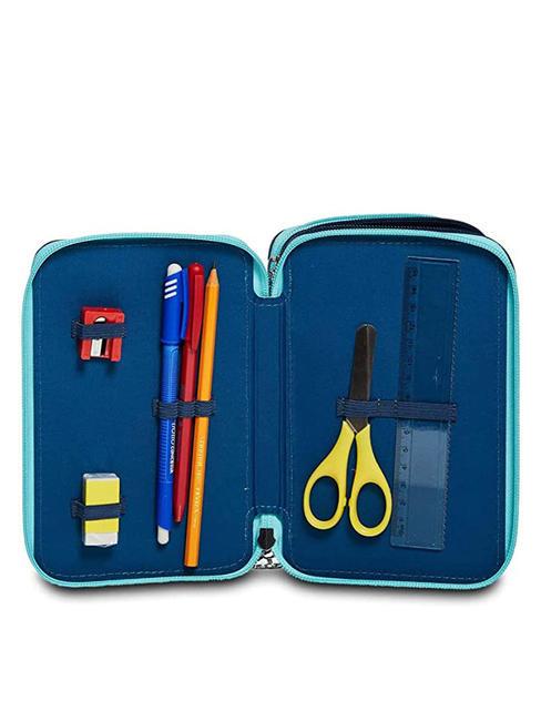 BELIEVE IN YOURSELF Case with school kit tardis blue - Cases and Accessories