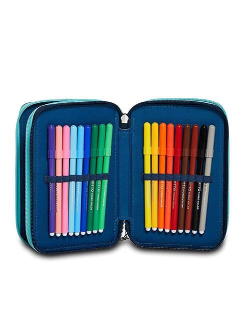 BELIEVE IN YOURSELF Case with school kit tardis blue - Cases and Accessories
