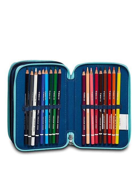 BELIEVE IN YOURSELF Case with school kit tardis blue - Cases and Accessories