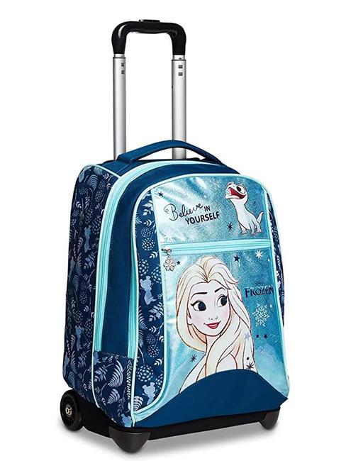 BELIEVE IN YOURSELF Trolley backpack 2 wheels tardis blue - Backpack trolleys