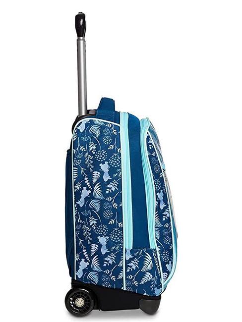 BELIEVE IN YOURSELF Trolley backpack 2 wheels tardis blue - Backpack trolleys